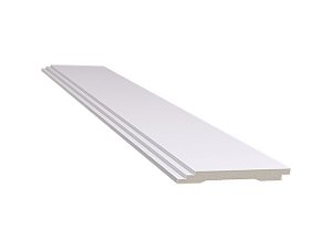Lambri de poliestireno 656 branco com 2,80m de comprimento Santa Luzia - 230246
