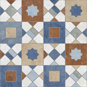 Ladrilho Marroquino Mix Nat 60X60 Ret - 5062746A - CEUSA