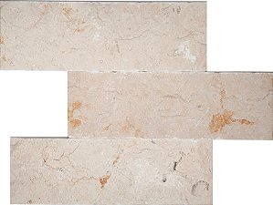 Crema Sand Rock Face 10x30cm - TGM05 - Glass Mosaic
