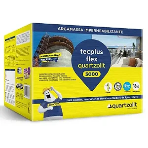 Impermeabilizante Tecplus Flex 5000 - 18 Kg - Quartzolit
