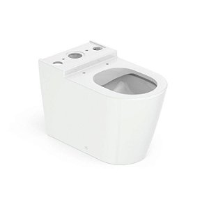 Bacia para caixa com saída dual Rimless® Inspira Round BRANCO - B342526000