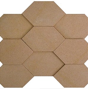 Mosaico Arenito Marrom Capadócia - 1010 TD - 25x30 cm