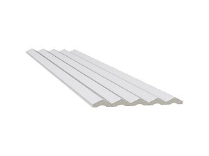 Painel Gizé Branco de poliestireno com 144 mm de largura Santa Luzia - 23563