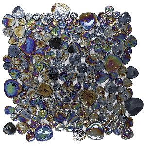 Pastilha de Pastilha de Vidro - Dali DL06 - 30,3x30,3cm - Glass Mosaic