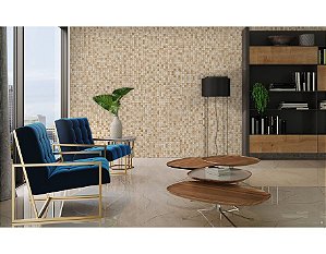 Revestimento - 35X65 - Mocca Gotas RET - 5002847A - Ceusa