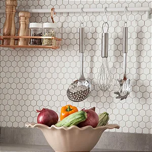 Pastilha de Porcelana Hexagonal 5x5 cm - M-6249 - Artico