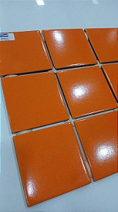 Revestimento Ceral 10x10 - Laranja Telado
