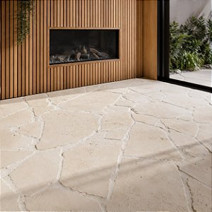 Travertino Romano Orgânico Anticato - 2 ou 3 cm