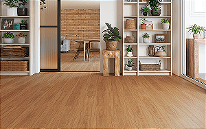 Piso Laminado Click Nature Cumaru Raiz - 7x187x1340 - Durafloor -10089474