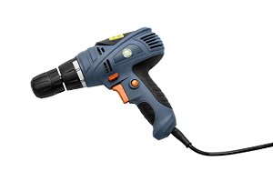 SH0177-PARAFUSADEIRA/FURADEIRA ELÉTRICA 380W AZUL MARINHO 220V