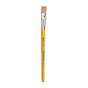 Pincel 760 Chato Cerda Natural Escolar (ATLAS)