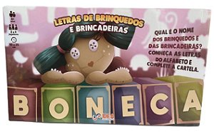 LETRAS DE BRINQUEDOS E BRINCADEIRA