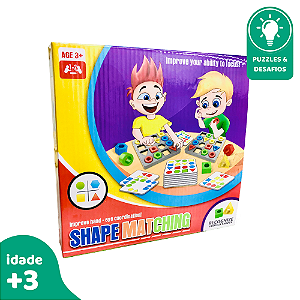 Shape Matching - Formas e Cores 64 pecas