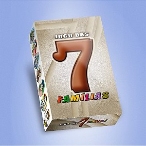 JOGO DAS SETE FAMILIAS - CARTAS