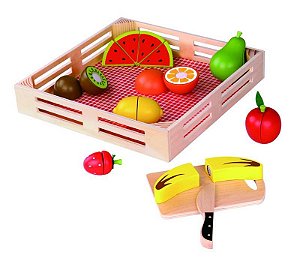 Conjunto Corte de Frutas com Caixa
