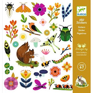 160 Adesivos - Jardim