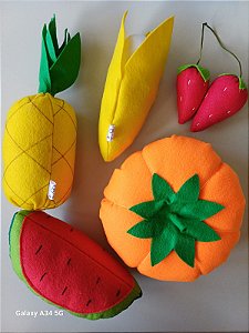 Frutas em feltro