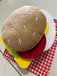 Hamburguer em feltro