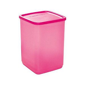 Tupperware Refri Line Quadrado 2,2 litros Rosa