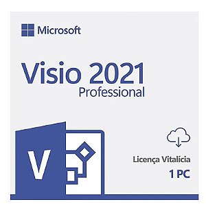 Microsoft Visio Professional 2021 - Diagramas - Licença ESD