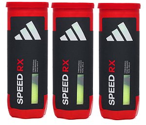 Bola de Padel Adidas Speed RX - 03 Tubos c/ 3 unid.