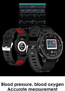 Relogio SmartWatch  L8 Sports - ECG+PPG, IP68 Resistência a água, PACE, Multi-Touch - Android/iOS