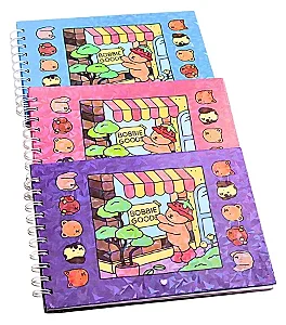 Livro De Colorir Bobbie Goods capa dura 50 paginas