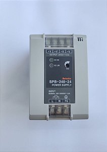 Fonte de alimentação chaveada, SPB-240-24, 240W, 24Vcc, 10A