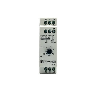 0 - Temp. com retardo na energização TR-1, 24Vca/Vcc-110-220Vca - Tecnopartes RJ