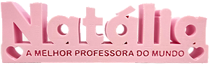 Letreiro Nome Professora