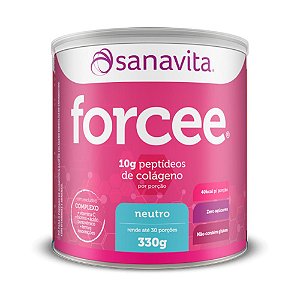 Forcee Suplemento Unhas e Cabelos Sanavita Vitamina C 330g