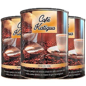 Kit Café Com Erva Mate Katigua Emagrecedor 300g