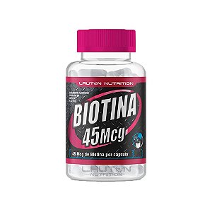 Biotina 45mcg Lauton Vitamina 120 Cápsulas