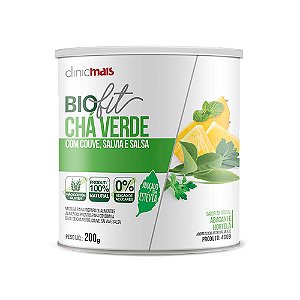 Chá Verde Biofit Clinic Com Couve, Salvia e Salsa Mais 200g