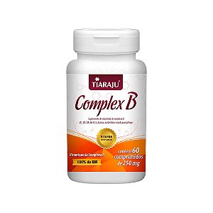 Vitaminas Do Complexo B Tiaraju Suplemento 60 Comprimidos