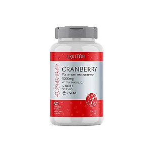 Cranberry Premium Lauton Oxicoco Vitamina C 60 Comprimidos