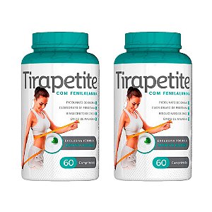 Kit Tirapetite Com Fenilalanina 120 Comprimidos Nutrilibrium