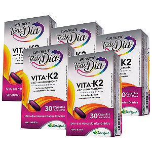 Kit Vitamina K2 MK-7 Menaquinona Katiguá STD 150 Cápsulas