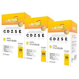 Kit Lavitan CDZSE Suplemento Alimentar Cimed 90 Cápsulas