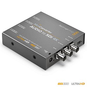 Blackmagic MiniConversor Áudio para SDI 4K