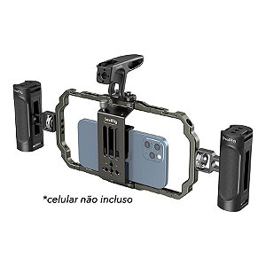 SmallRig Kit Rig de Vídeo Portátil Universal para Celular