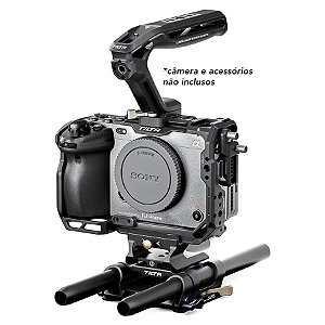 Tilta v2 Kit Básico de Gaiola para Câmera para Sony FX3 & FX30 (Preto)