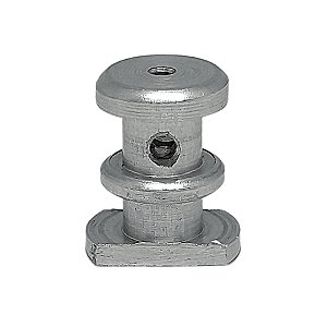 Pino/ Embolo de segurança anti vácuo para autoclave Cristofoli (alumínio natural)