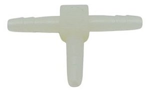 Espigão T de Plástico 4mm (2x) com redução para 3mm