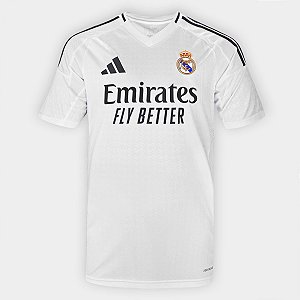 Camisa Real Madrid 2024/2025 - Uniforme Titular