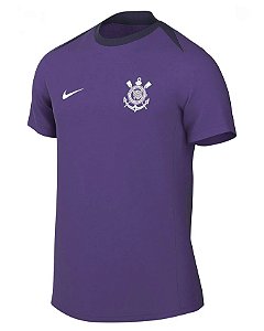Camisa Corinthians 2025/2026 - Torcedor Nike Masculino Treino Roxa