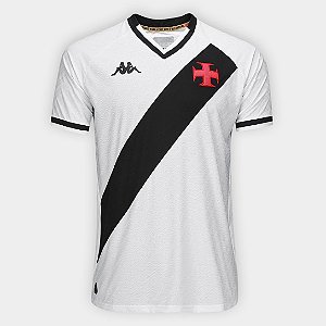 Camisa Vasco 2025/2026 - Torcedor Kappa Masculino Branca