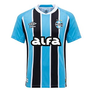 Camisa Grêmio 2025/2026 - Torcedor Umbro Masculino Listrada