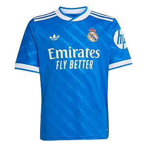 Camisa Real Madrid 2025/2026 - Torcedor Adidas Masculino Azul