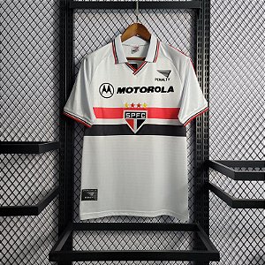 Camisa São Paulo Retrô 2000 - Torcedor Penalty Masculino Branca
